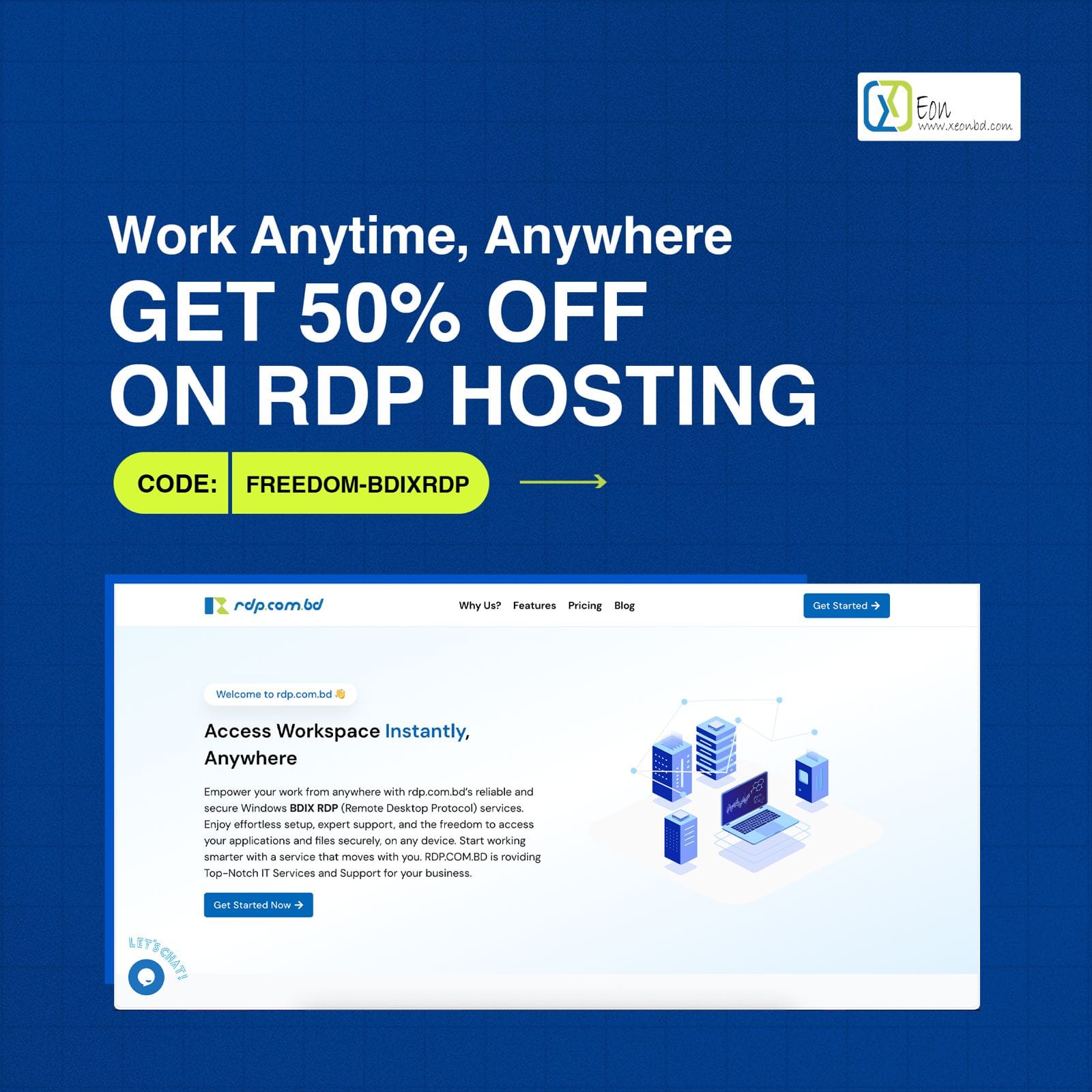 50% OFF on BDIX RDP VPS